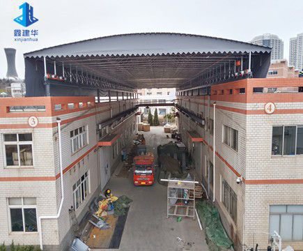 廠(chǎng)房懸空雨棚